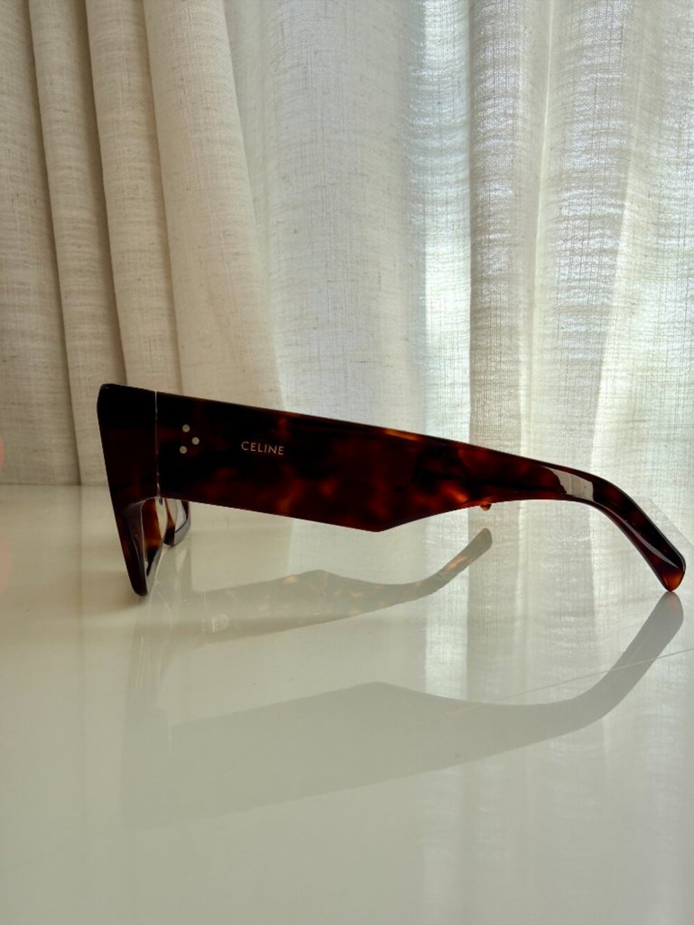 Celine 3 Dots flat-top sunglasses - Picture 5 of 7